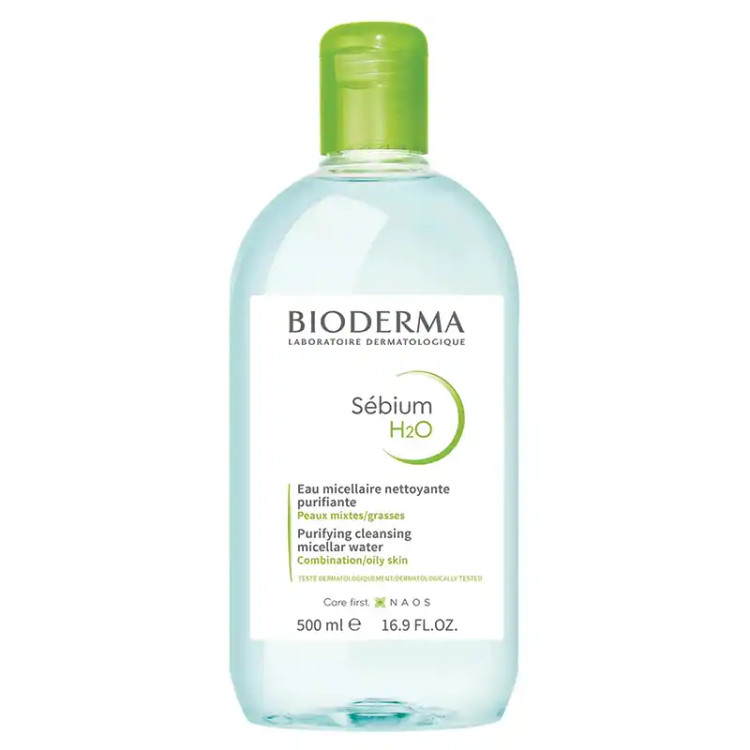 بایودرما میسلار واتر پوست چرب Sébium H2O حجم ۲۵۰ میل