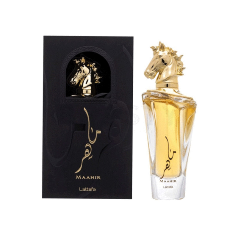 عطر ادکلن عربی ماهر زنانه ماهر طلایی لطافه | Maaher
